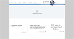 Desktop Screenshot of bmwmarine.org